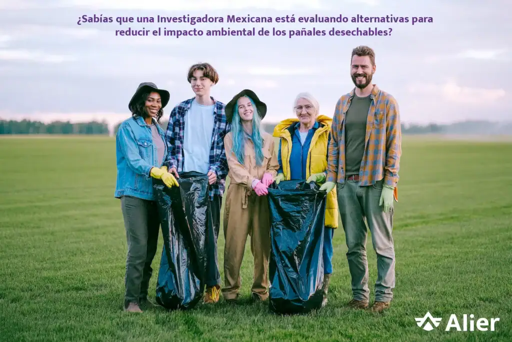 Alier® Pañales para Adultos reducción del impacto ambiental de pañales.
