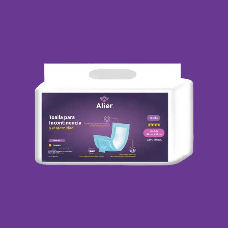 Cubrecama desechable para adulto. Alier® Pañales para Adultos.