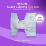 Pañales para adultos con suave cubierta tipo tela. Alier® Pañales para adulto
