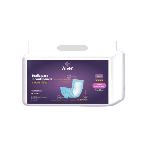 Pañales para Adulto. Tallas: M, L y XL. Alier® Pañales para Adultos. Pañales para incontinencia Avanzada.