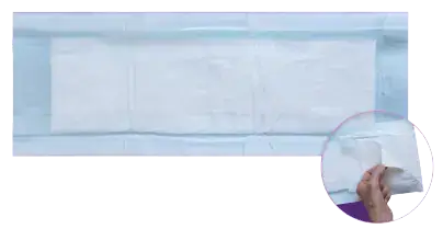 Toalla para incontinencia. Alier® Pañales para Adultos.