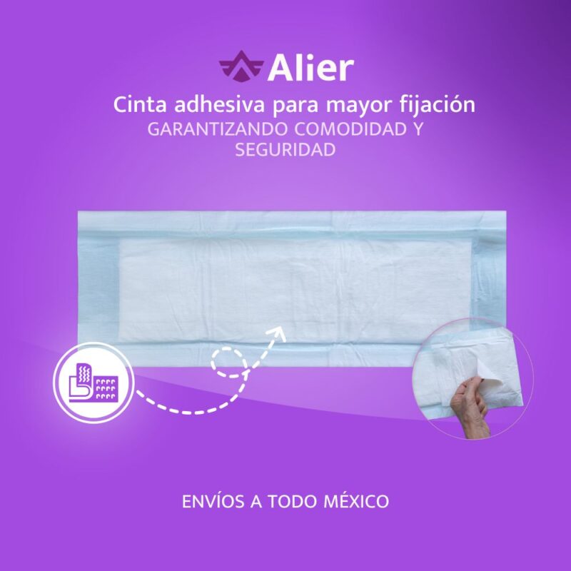 Toalla para incontinencia y maternidad - Pañales para adultos. Alier®