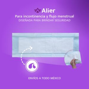 Toalla para incontinencia y maternidad - Pañales para adultos. Alier®
